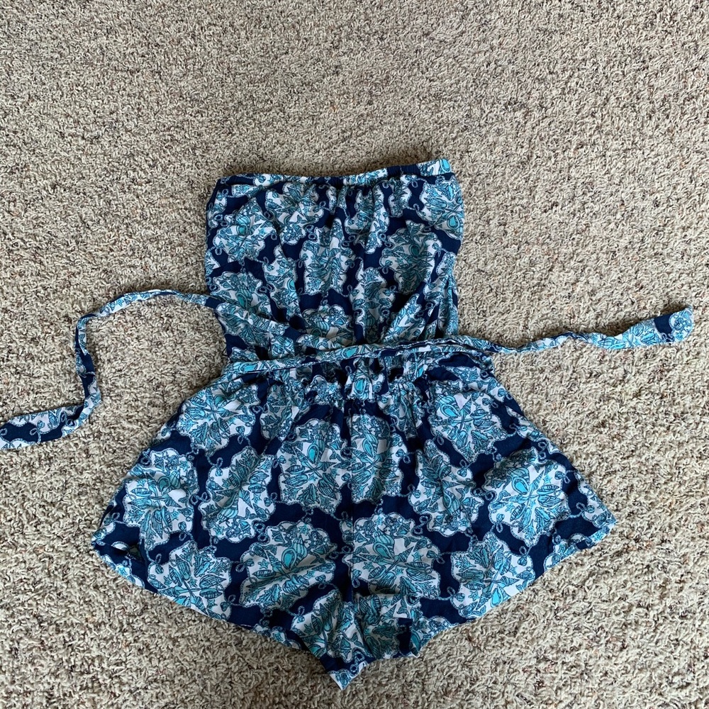 Lilly Pulitzer romper coverup